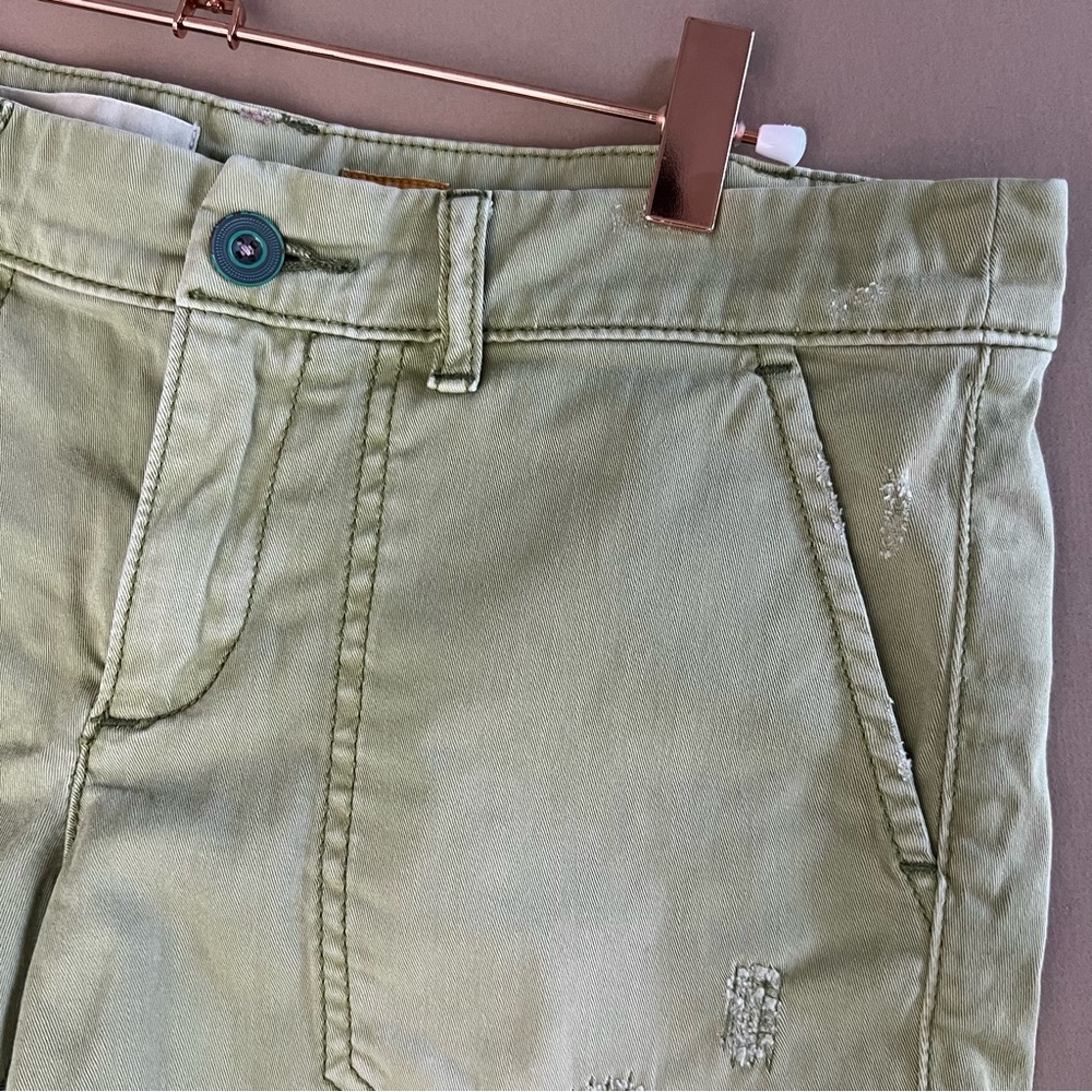 Anthropologie Sage Green Chino Shorts - Picture 10 of 16